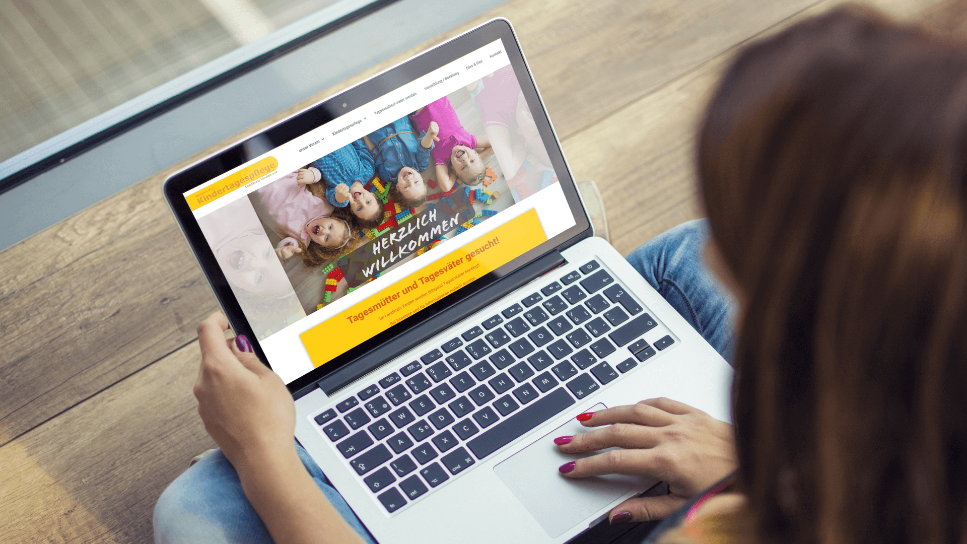 Tagespflege Website Webdesign