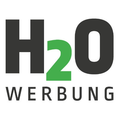 Logo H2O Werbung